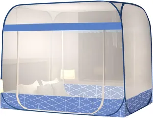 Mosquito Nets Bed Mosquito Nets Pop-Up Mosquito Nets, Portable Folding Design with Bottom, Suitable for Bedroom, Yard, Outdoor Camping, Fishing, Hiking Travel/F/1.8M