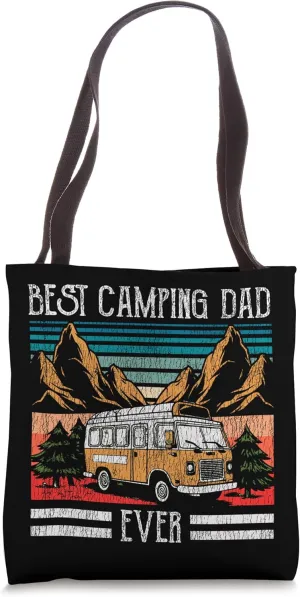 Motorhome Camping Retro Family Caravan Rv Trailer Best Tote Bag