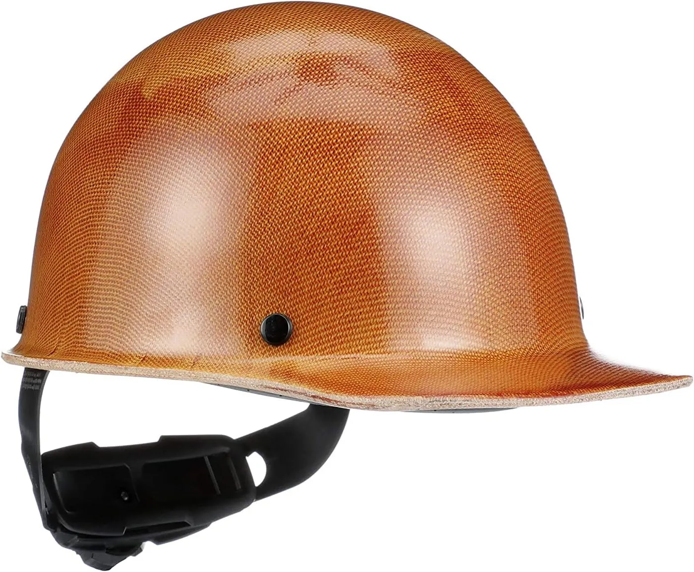 MSA Skullgard Cap Style Safety Hard Hat with Suspension - Non-Slotted Cap, Made of Phenolic Resin, Radiant Heat Loads up to 350F | Fas-Trac III Ratchet Suspension