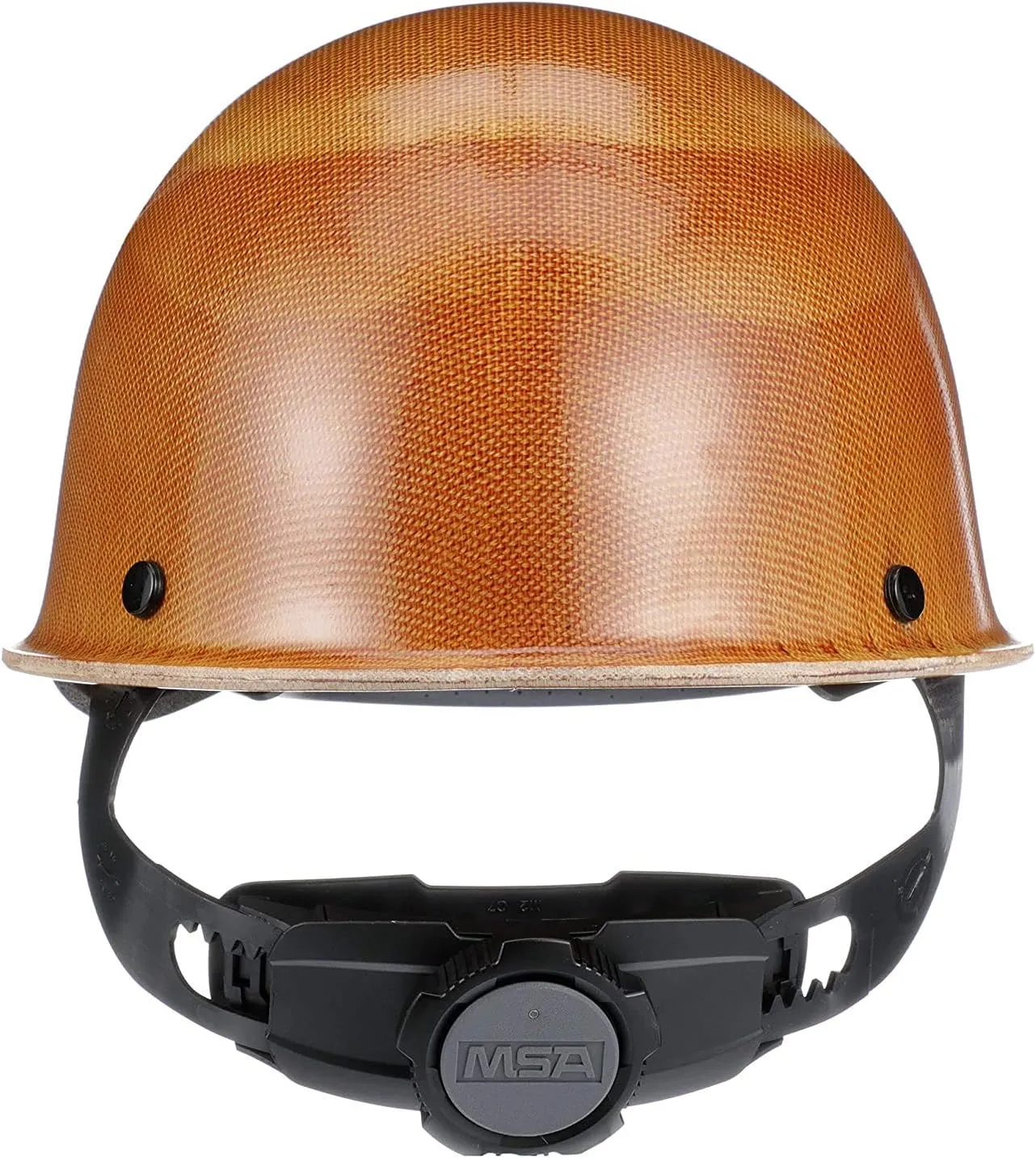MSA Skullgard Cap Style Safety Hard Hat with Suspension - Non-Slotted Cap, Made of Phenolic Resin, Radiant Heat Loads up to 350F | Fas-Trac III Ratchet Suspension
