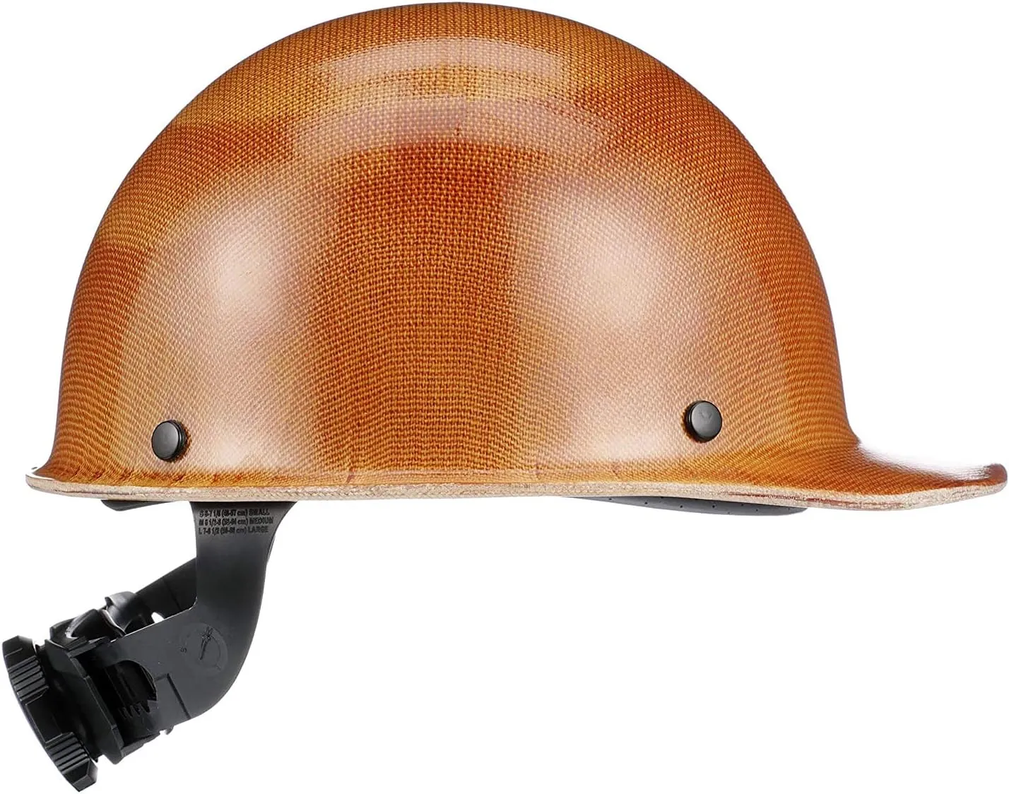 MSA Skullgard Cap Style Safety Hard Hat with Suspension - Non-Slotted Cap, Made of Phenolic Resin, Radiant Heat Loads up to 350F | Fas-Trac III Ratchet Suspension