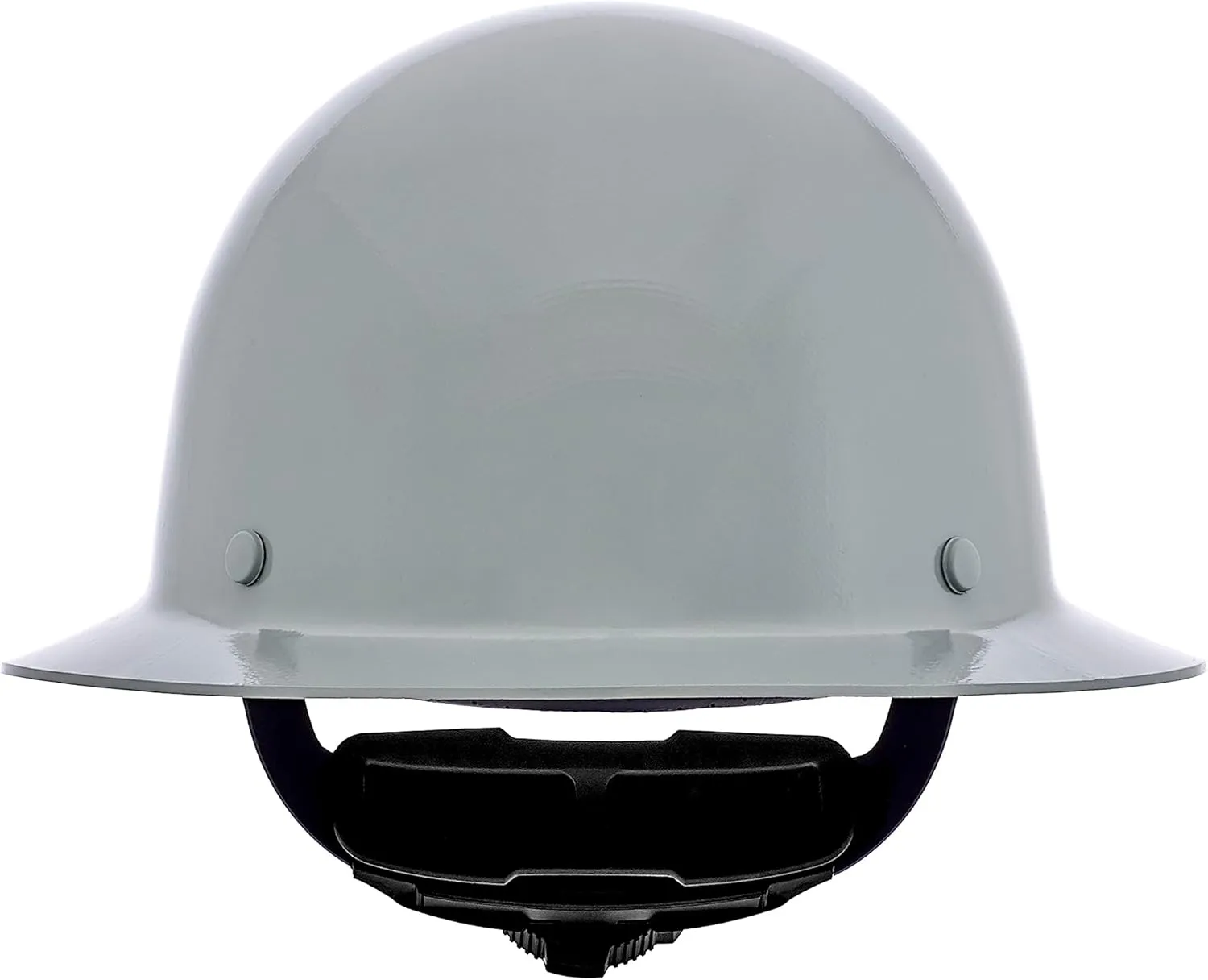 MSA Skullgard Full-Brim Hard Hat with Suspension - Non-Slotted Cap, Made of Phenolic Resin, Radiant Heat Loads up to 350F, Standard Size Hard Hat | Fas-Trac III Ratchet Suspension