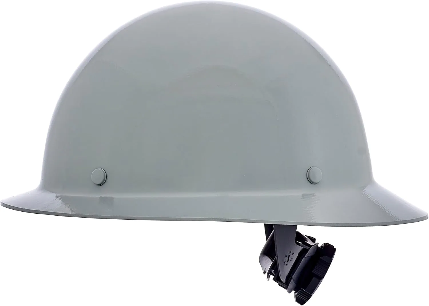 MSA Skullgard Full-Brim Hard Hat with Suspension - Non-Slotted Cap, Made of Phenolic Resin, Radiant Heat Loads up to 350F, Standard Size Hard Hat | Fas-Trac III Ratchet Suspension