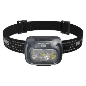 Nitecore NU31 550 Lumen LED Rechargeable Headlamp (Grey)
