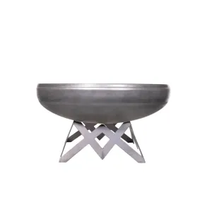 Ohio Flame Liberty Fire Pit with Angular Base