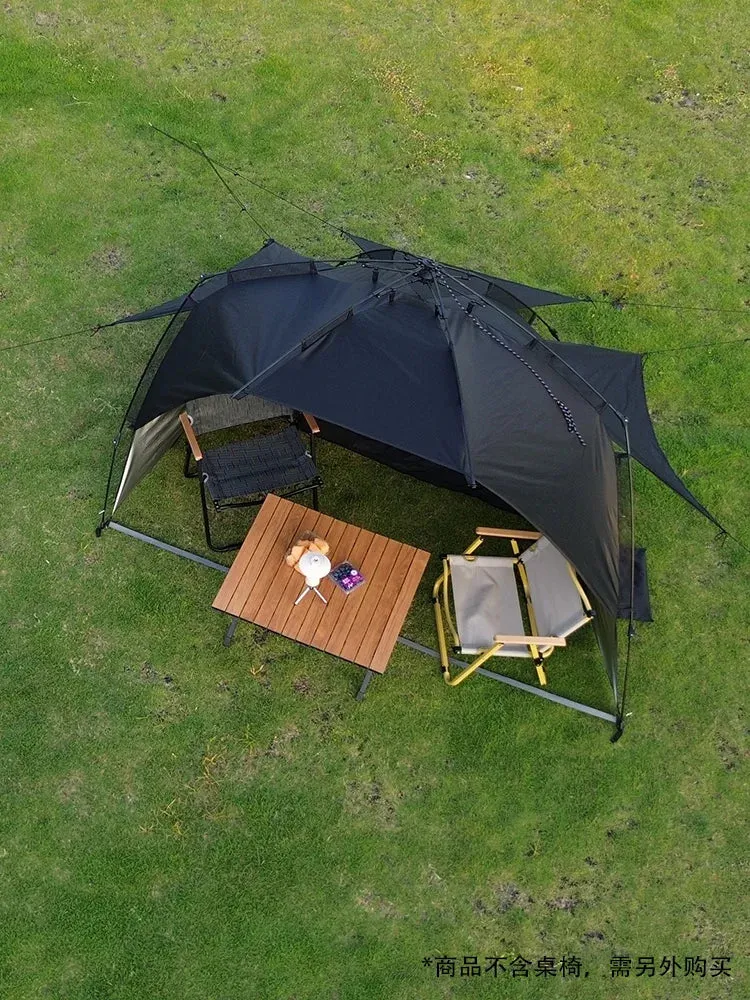 Outdoor 3-4 Person One-touch Camping Tent Quick Automatic Open Beach Tent
