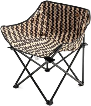 Outdoor Camping Chair Portable Lightweight Camping Folding Chair Beach Stool with Aluminum Frame for Outdoor Camping Hiking Portable Folding Lawn Chairs, 65x43x43cm