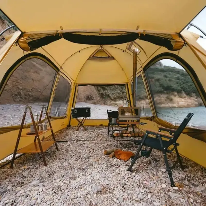 Outdoor Camping Dune 10.9 Tent - Large Space Family Tent for 4-5 People
