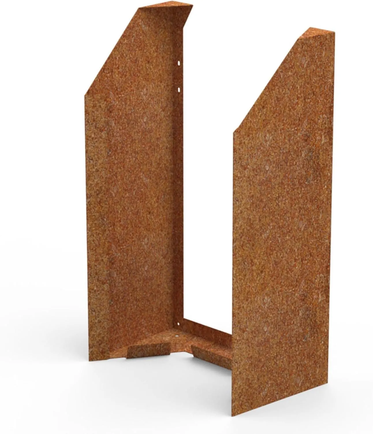 Outdoor Kitchen Adaptor for Nestor Made of Corten Steel