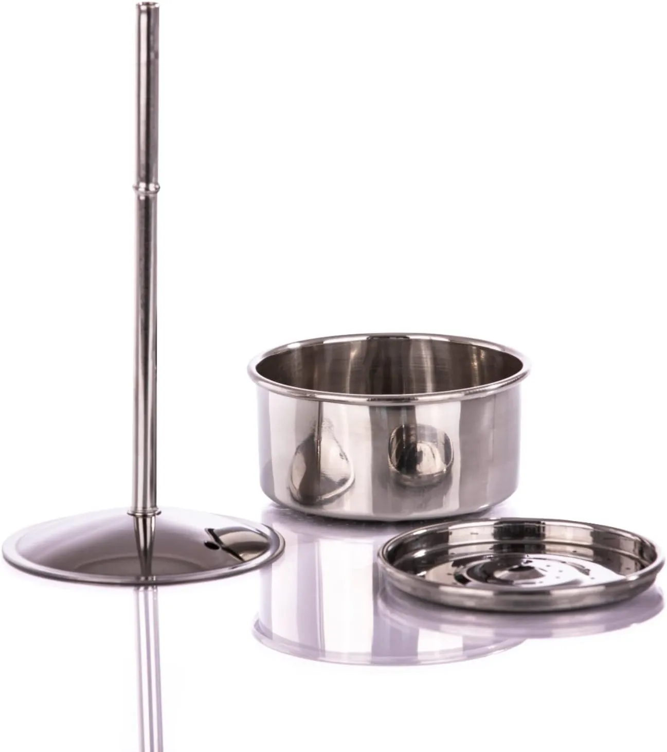 Petromax Tea and Coffee Percolator, Use Indoor/Outdoors for Home Kitchen or Campfire, Enameled Steel Coffee and Tea Pot Brews to Your Taste, 5-6 Cup Capacity