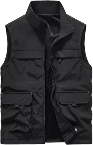 Photograph Vest Fishing Wear Camping Padded Sweatshirts