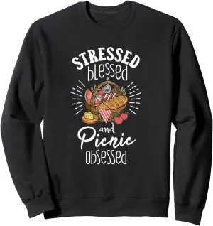 Picnicking Lover - Funny Picnic Park Lake Party Camping Trip Sweatshirt