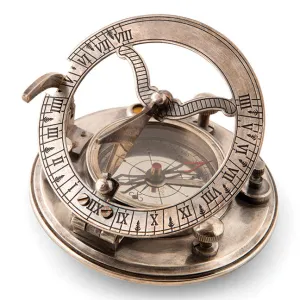 Pocket Sundial – Precision Timekeeping with Classic Design