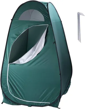 Pop-Up Camping Shower Tent, Dressing Fitting Room Privacy Shelter Tents for Outdoor Camping Toilet and Indoor Photo Shoot with Carrying Bag Waterproof Portable