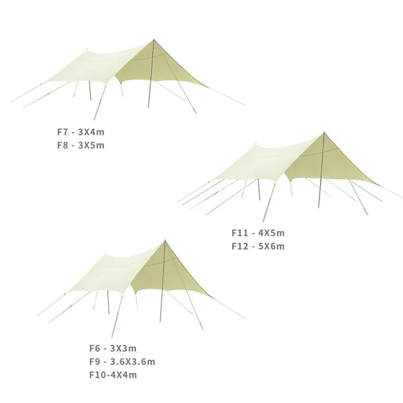 Pop-Up Portable Waterproof Camping Tent with Sun & Rain Protection