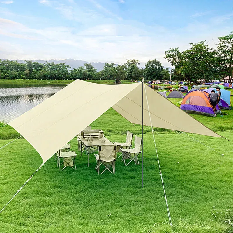 Pop-Up Portable Waterproof Camping Tent with Sun & Rain Protection