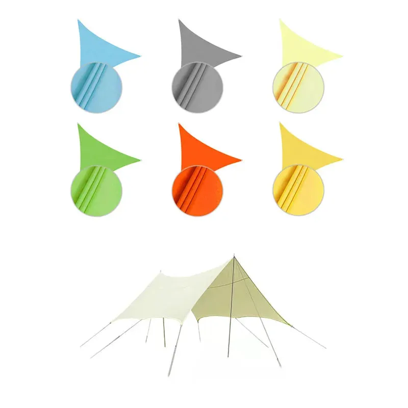 Pop-Up Portable Waterproof Camping Tent with Sun & Rain Protection