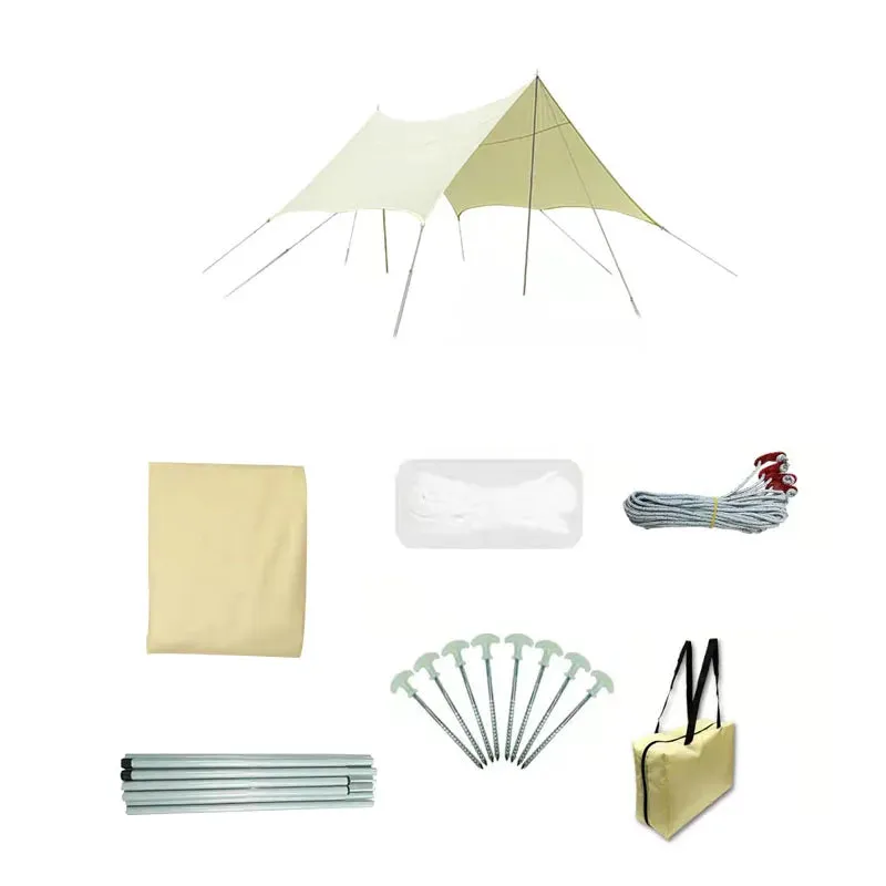 Pop-Up Portable Waterproof Camping Tent with Sun & Rain Protection