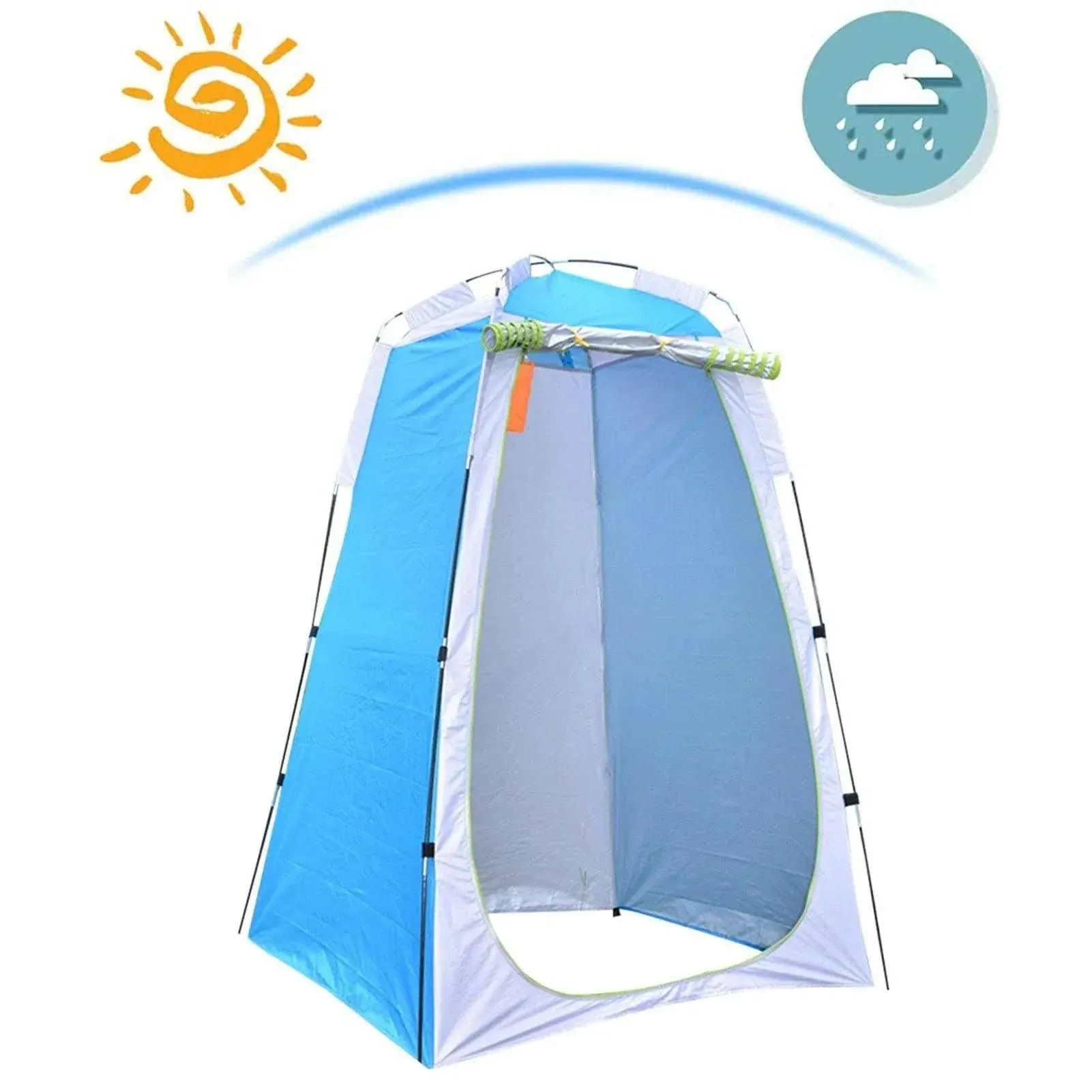 Pop-Up Privacy Tent: Your Portable Shelter for Any Adventure (Single Person)