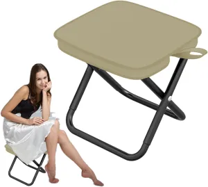 Portable Camping Stool | Lightweight Folding Stool - Multifunctional Camping Stool, Small Lightweight Folding Stool for Indoors and Outdoors