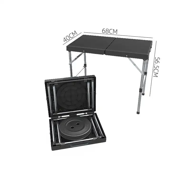 Portable Camping Table Folding Dining Table With Chair