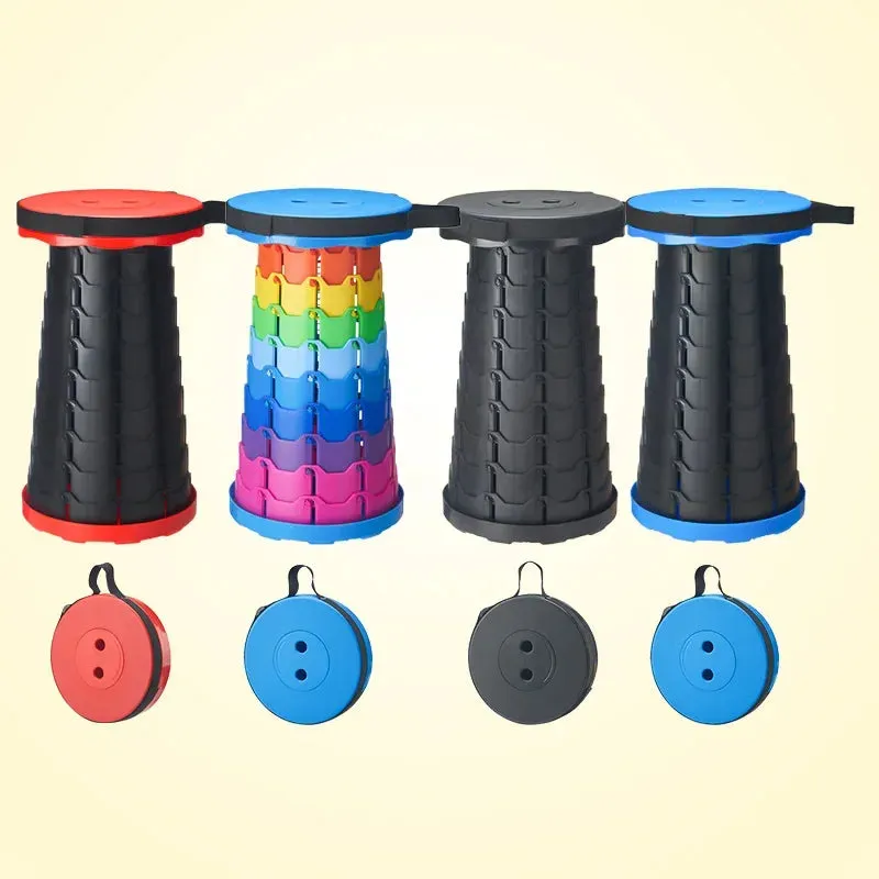 Portable Telescopic Folding Stool