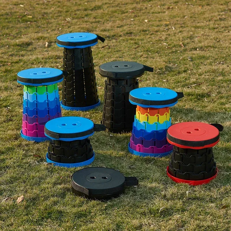 Portable Telescopic Folding Stool