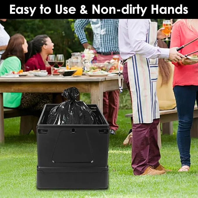 Portable Toilet for Adults Camping,Portable Travel Toilet with Lid,Foldable Portable Emergency Potty for Car/Outdoor Camp