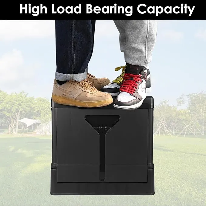 Portable Toilet for Adults Camping,Portable Travel Toilet with Lid,Foldable Portable Emergency Potty for Car/Outdoor Camp