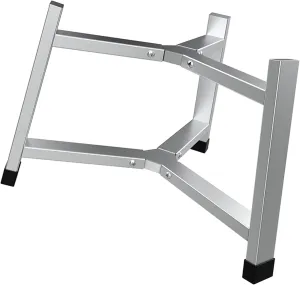 Practical Sturdy Stainless Steel Firepit Stand Accessory for Outdoor Fireplaces and Smokeless Burning Pit Outdoor Use