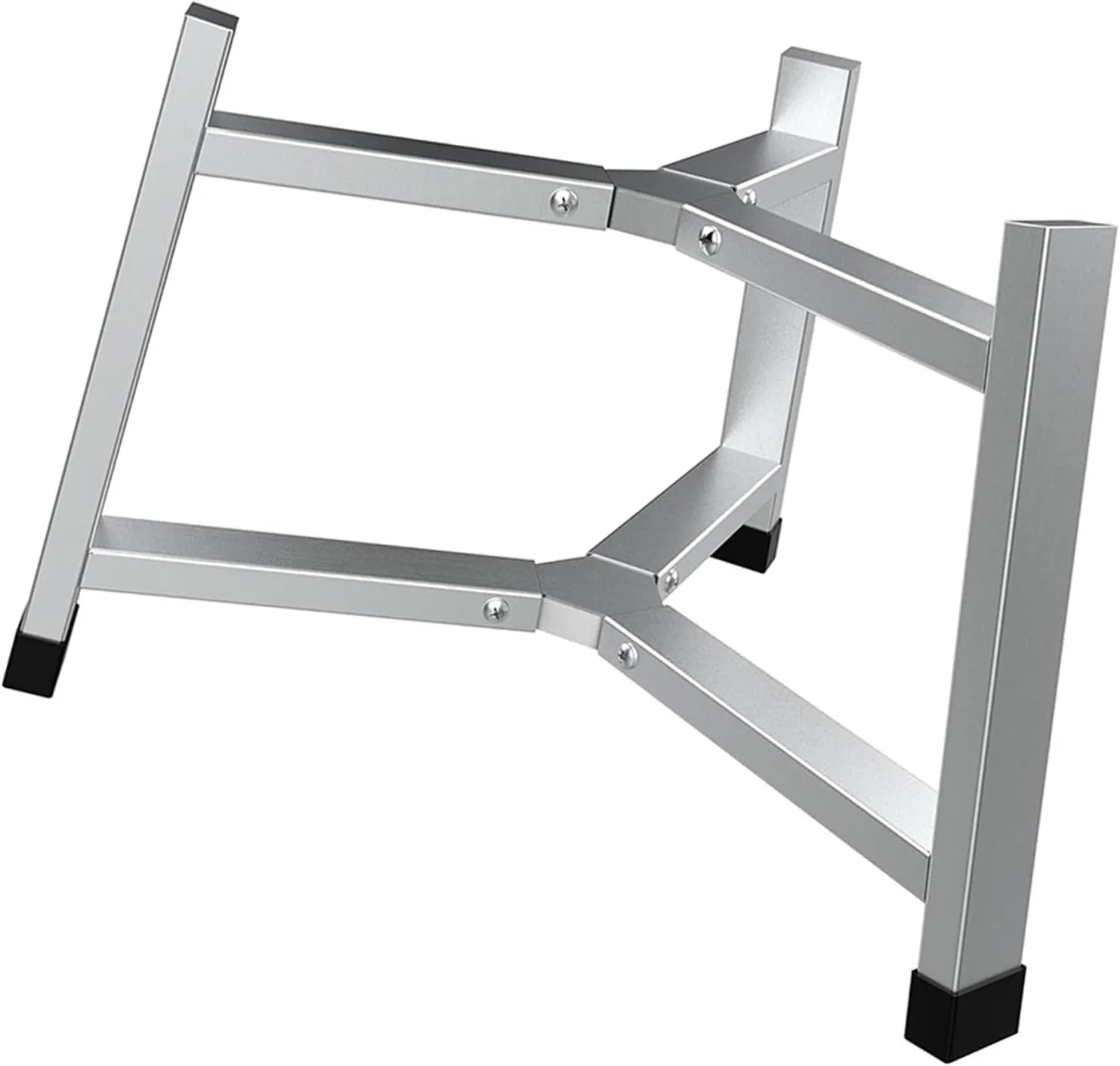 Practical Sturdy Stainless Steel Firepit Stand Accessory for Outdoor Fireplaces and Smokeless Burning Pit Outdoor Use