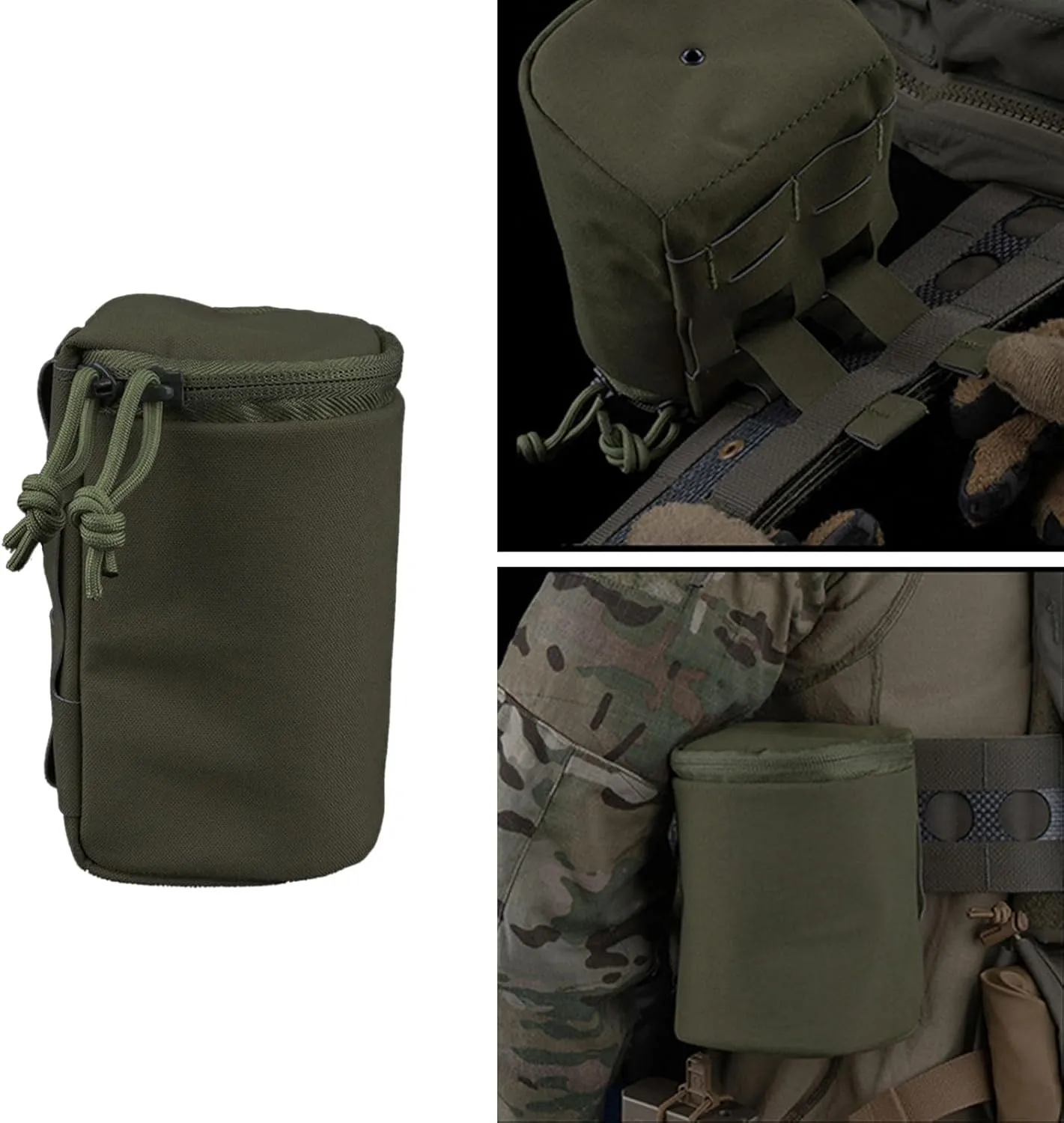 Protective Case for Night Sights Goggles 15x11cm Night Sights Goggles Bag Soft Padded Storage Bag, Mc