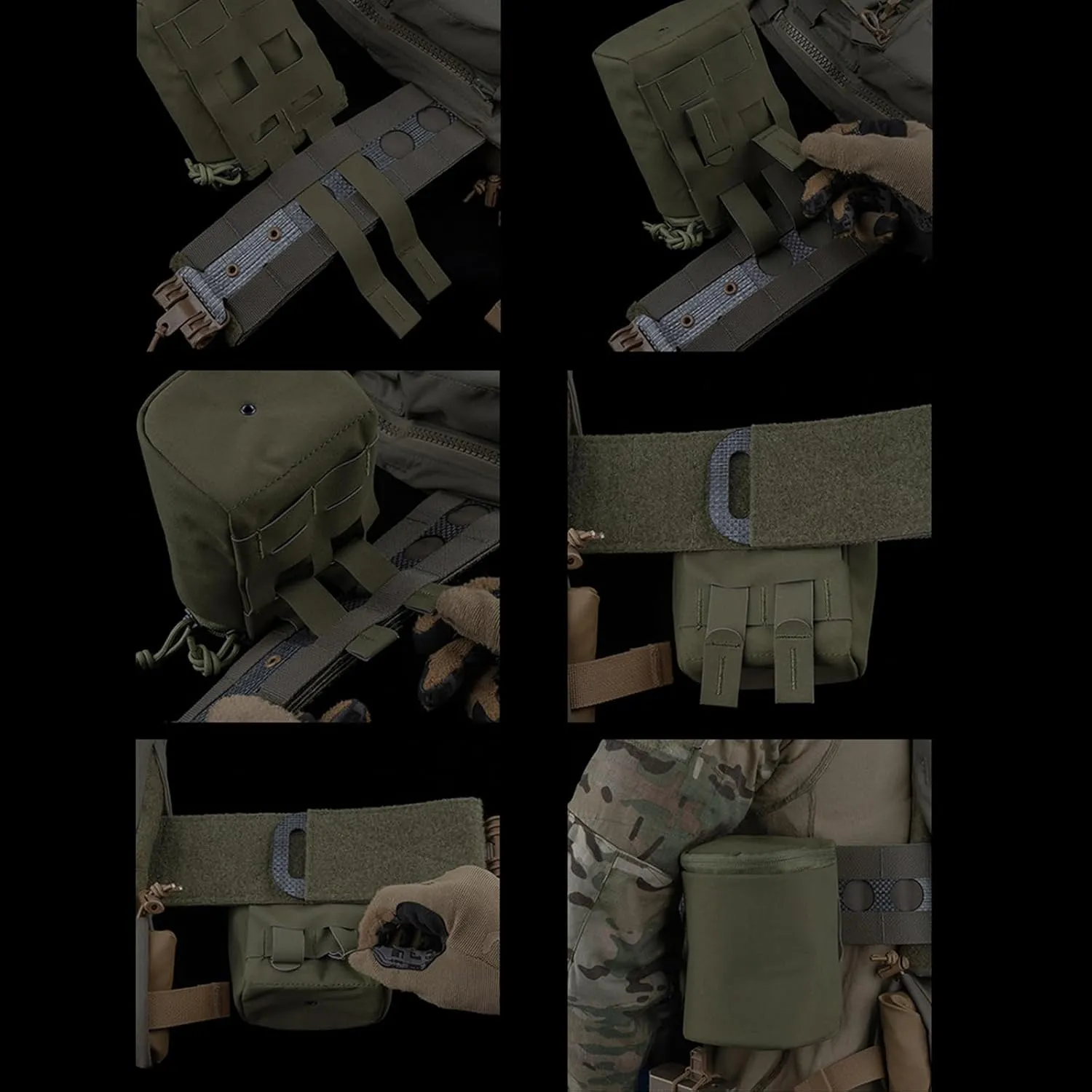 Protective Case for Night Sights Goggles 15x11cm Night Sights Goggles Bag Soft Padded Storage Bag, Mc