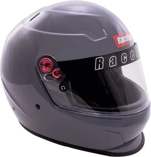 RACEQUIP Full Face Helmet PRO20 Series Snell SA2020 Rated Gloss Steel Medium 276663