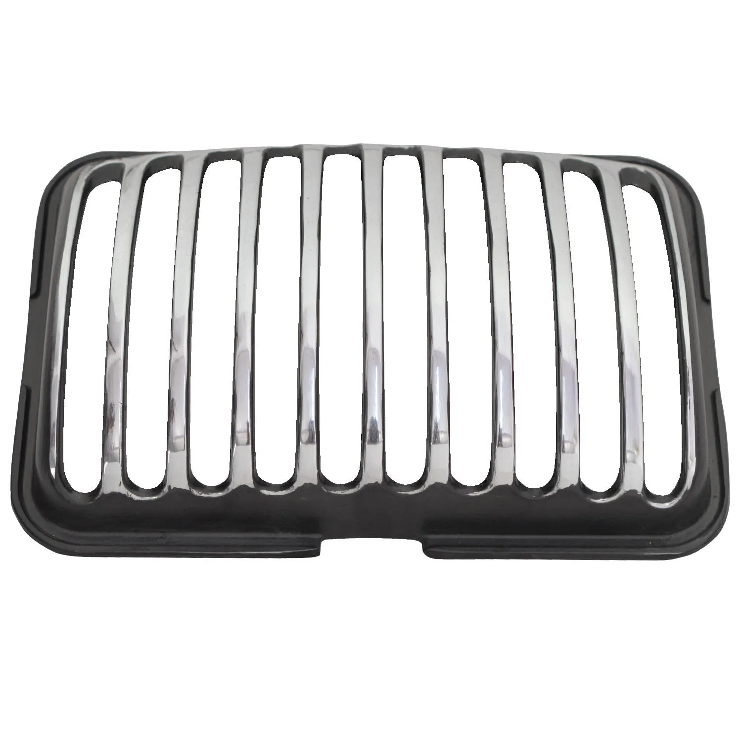R.J.VON Premium  Headlight Grill Set for Hero Splender Pro & Plus,For All Models (BS3,BS4 & BS6) , (Chrome).