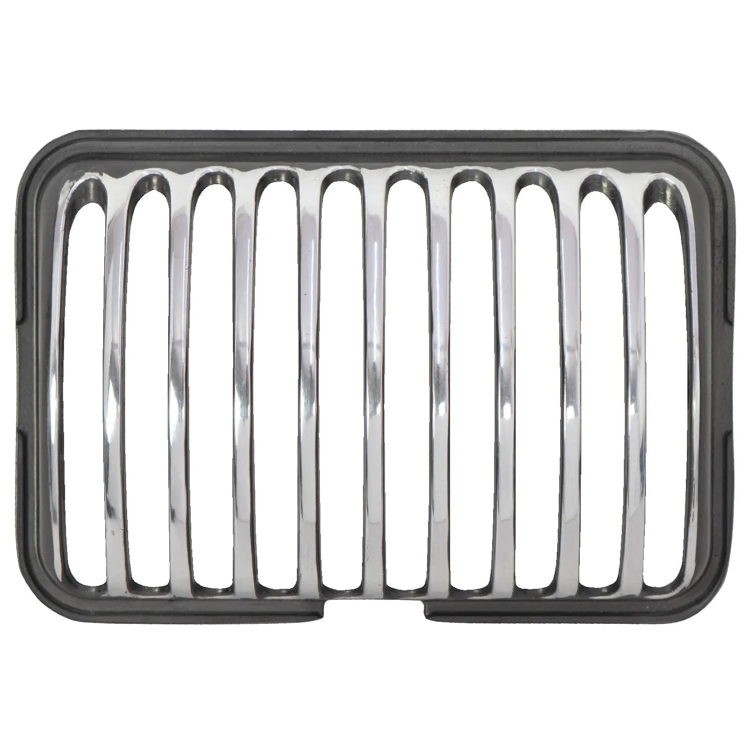 R.J.VON Premium  Headlight Grill Set for Hero Splender Pro & Plus,For All Models (BS3,BS4 & BS6) , (Chrome).