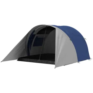 Rootz Family Camping Tent - Outdoor Tent - Backpacking Shelter - Waterproof & Ventilated - 390L x 315W x 188H cm