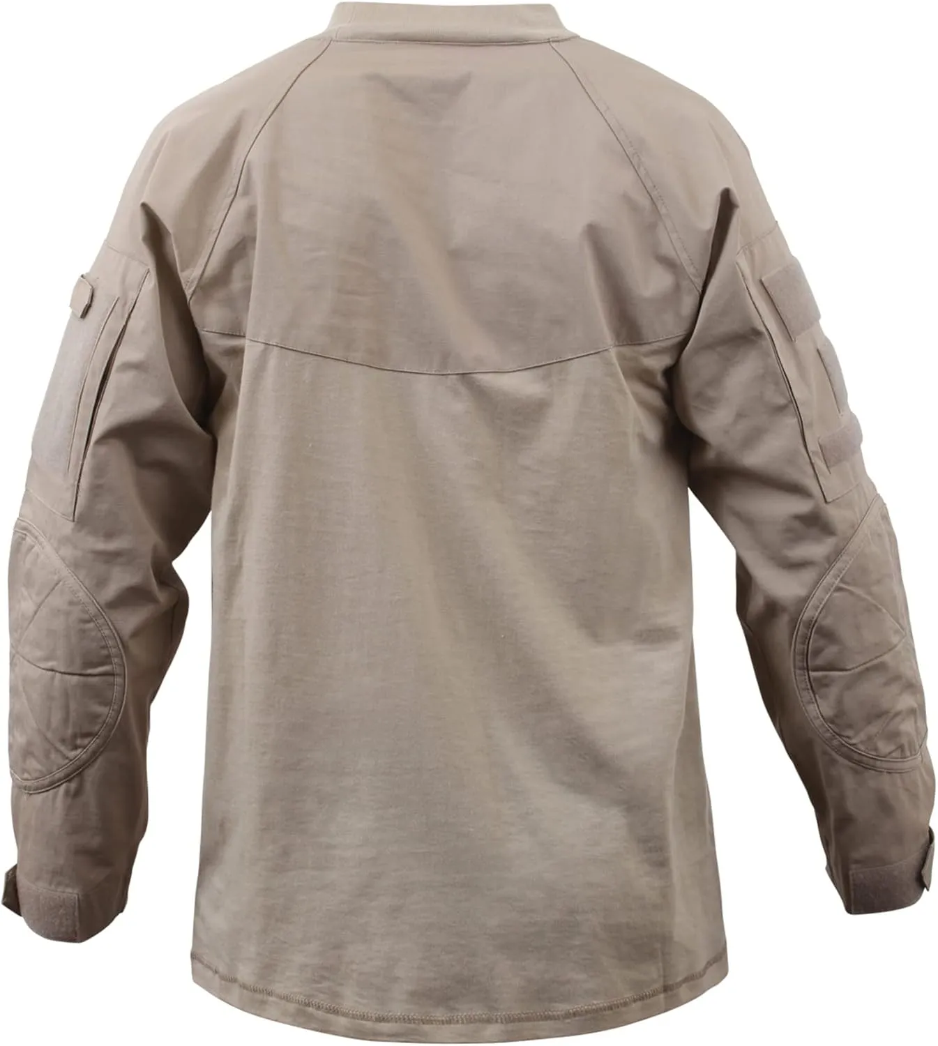 Rothco Tactical Combat Airsoft Shirt Lightweight Military Paintball Army Stretch Base Layer Top with Zip Pockets