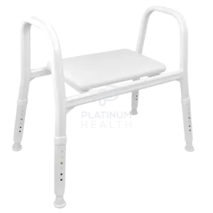Royale MedicalPremium Bariatric Padded Shower Stool - Aluminium Rust Free