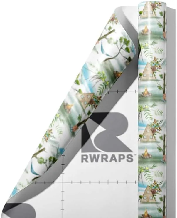 Rwraps Camping Alpine Cabin Matte Vinyl Film Wrap 59in x 10ft Vinyl Vehicle Car Film Sheet Roll