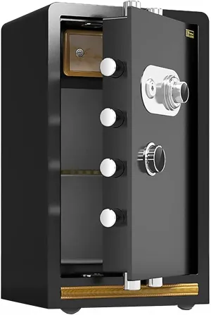 Safe Tresor Fire-Proof Original Mechanical Lock High Capacity All Of Steel Anti-Theft Password Safe Cabinet Safes, 60cm