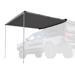 San Hima Car Side Awning 1.4x2m Pull-out Telescoping Poles Waterproof Car Shade