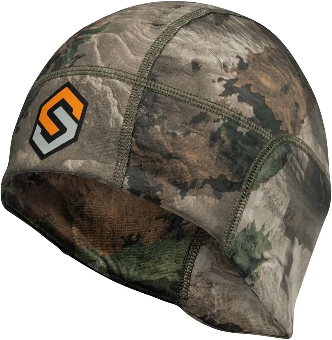 ScentLok Midweight Skull Cap, Camo Skull Beanie for Hunting, Camping, and Outdoor Use