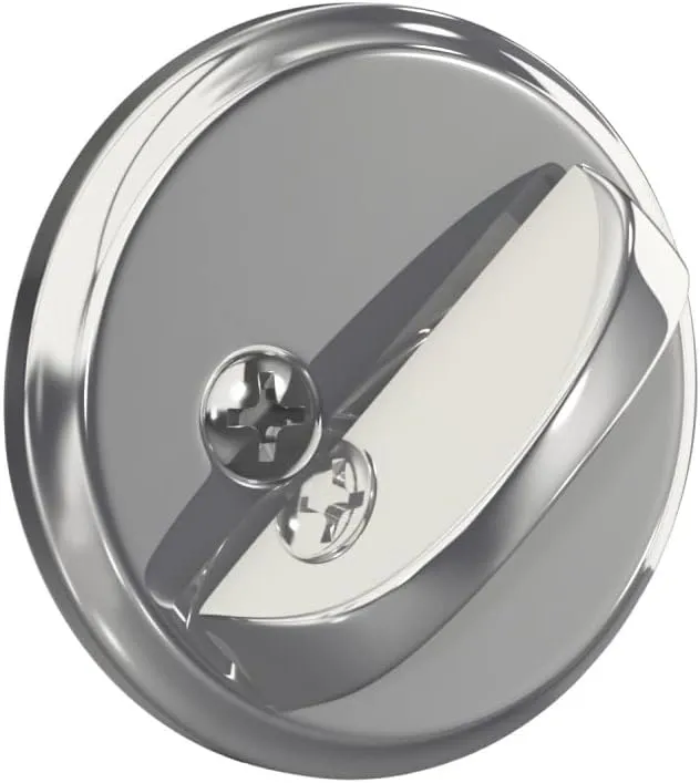 SCHLAGE B60N625 Deadbolt, Keyed 1 Side, Bright Chrome