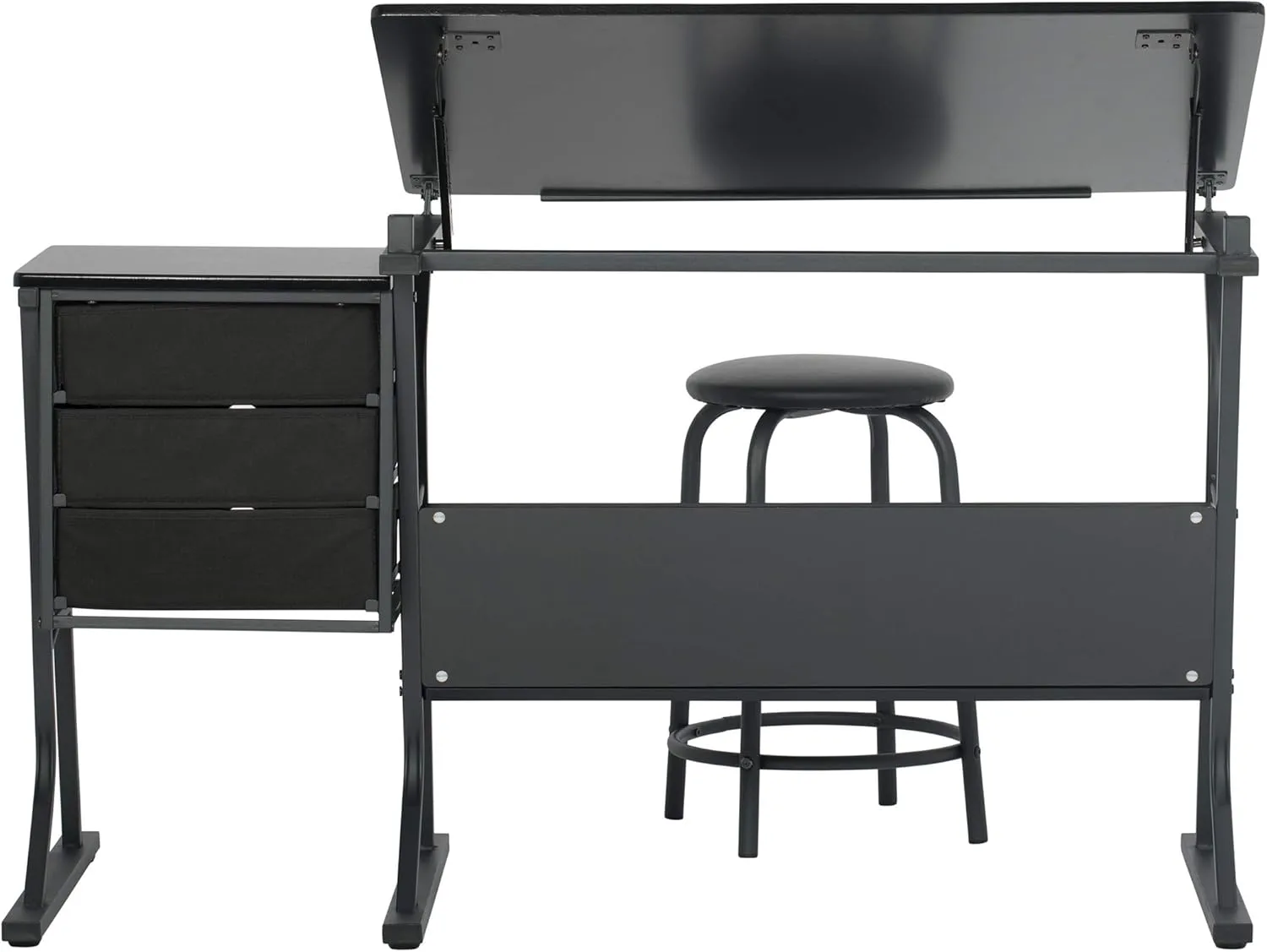 SD STUDIO DESIGNS Eclipse Craft Center in Black / Black 13365