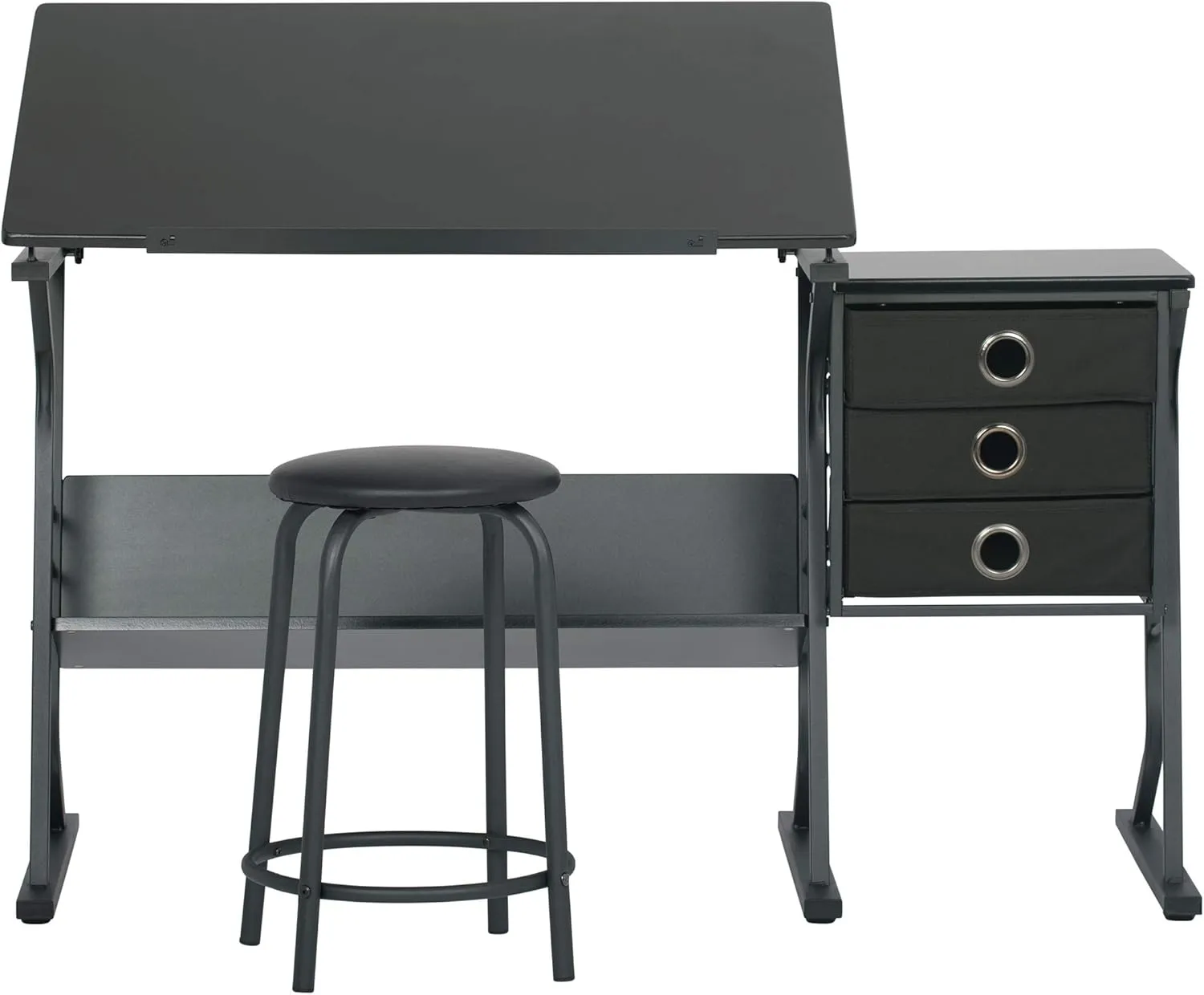 SD STUDIO DESIGNS Eclipse Craft Center in Black / Black 13365