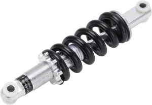 Shock Damper, 215mm Universal Rear Shock Absorber Heavy Duty Steel Adjustable Spring Damper Damping for Pit Quad Dirt Bike ATV Buggy Mountain Bike