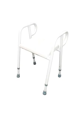 Shower Stool Aluminium - Padded