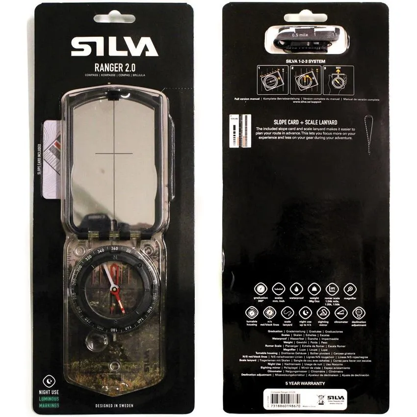 Silva Ranger 2.0 Advanced Mirror Sighting Compass