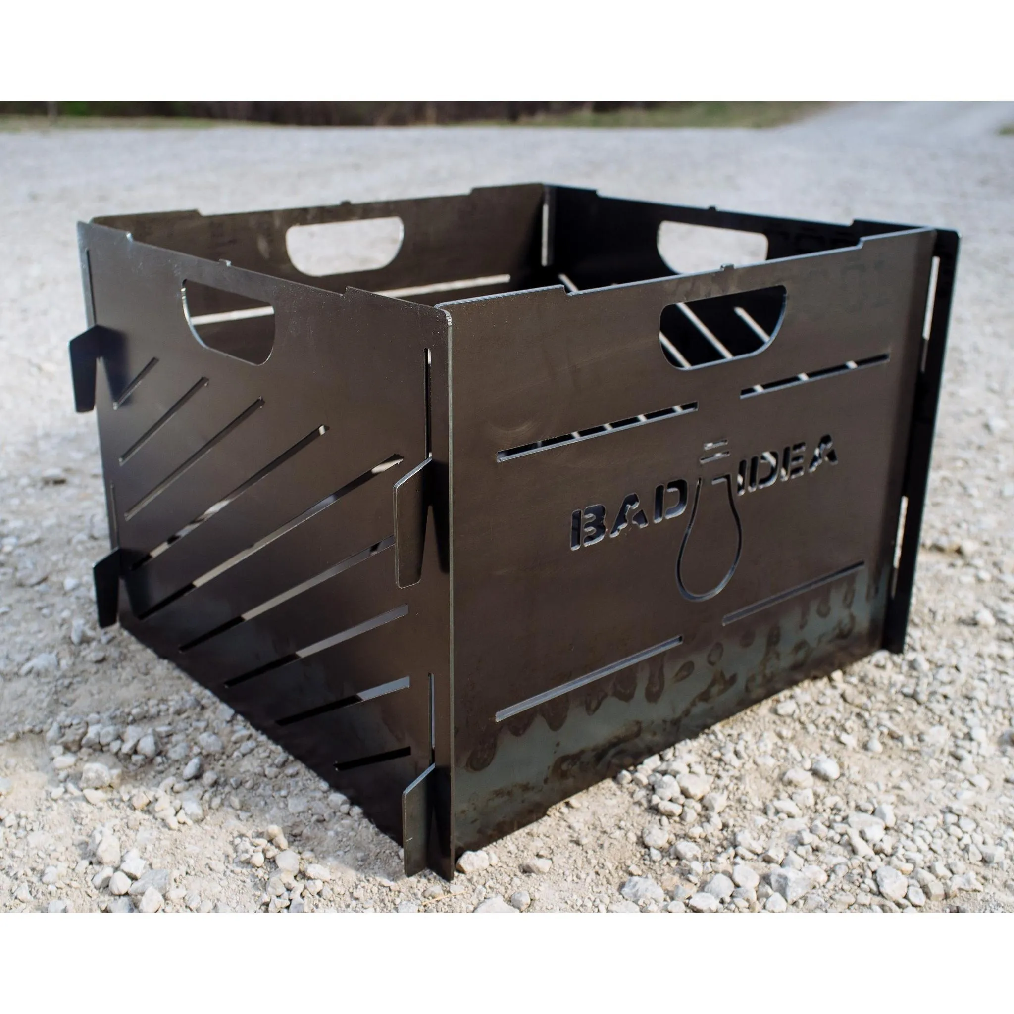 Small Pyro Cage Incinerator Portable Fire Pit 16"